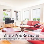 Huus Binnensee - Erdgeschoss-wohnung Mit Garten & Seeblick - Wintergarten & Terrasse - Hundefreundlich - Ruhige Lage - Suedstrand 5 Min Mit Rad Apartament Fehmarn