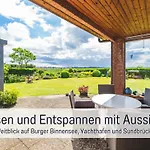 Apartament Huus Binnensee - Erdgeschoss-wohnung Mit Garten & Seeblick - Wintergarten & Terrasse - Hundefreundlich - Ruhige Lage - Suedstrand 5 Min Mit Rad *