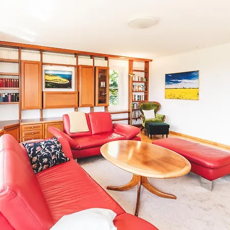 Huus Binnensee - Erdgeschoss-wohnung Mit Garten & Seeblick - Wintergarten & Terrasse - Hundefreundlich - Ruhige Lage - Suedstrand 5 Min Mit Rad Апартаменты Фемарн