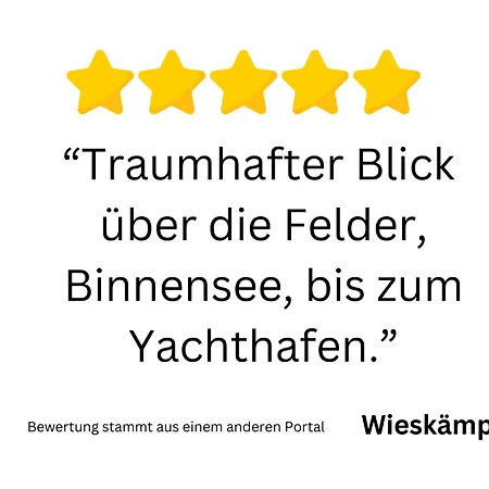 Huus Binnensee - Erdgeschoss-wohnung Mit Garten & Seeblick - Wintergarten & Terrasse - Hundefreundlich - Ruhige Lage - Suedstrand 5 Min Mit Rad 公寓