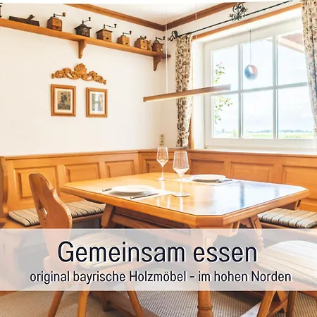 Апартаменты Huus Binnensee - Erdgeschoss-wohnung Mit Garten & Seeblick - Wintergarten & Terrasse - Hundefreundlich - Ruhige Lage - Suedstrand 5 Min Mit Rad