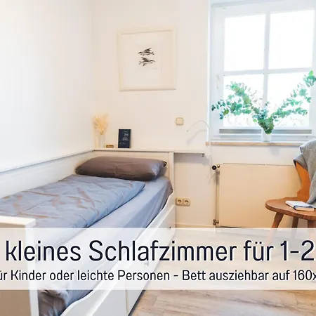 Huus Binnensee - Erdgeschoss-wohnung Mit Garten & Seeblick - Wintergarten & Terrasse - Hundefreundlich - Ruhige Lage - Suedstrand 5 Min Mit Rad Fehmarn
