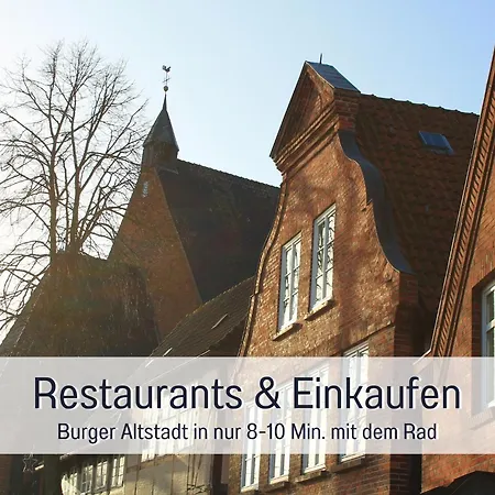 Apartment Huus Binnensee - Erdgeschoss-wohnung Mit Garten & Seeblick - Wintergarten & Terrasse - Hundefreundlich - Ruhige Lage - Suedstrand 5 Min Mit Rad